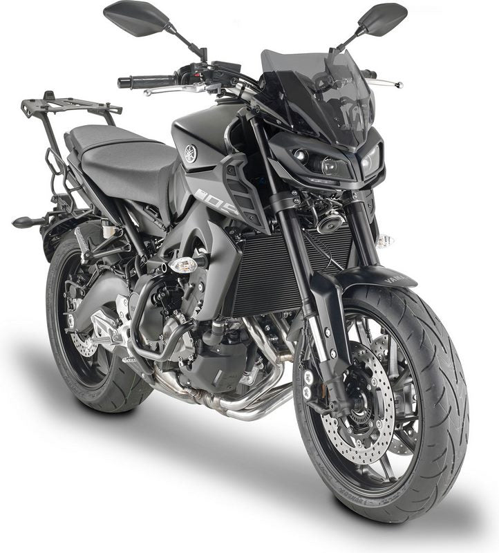 Givi Screen for Yamaha MT-09 17-20, color smoke, dim. HxW 28x36,5 cm, fitting kit included | A2132