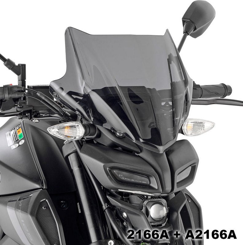 GIVI Mounting kit for windshield 2166A/G for Yamaha MT125 (20-23) | A2166A