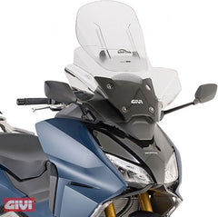 Givi Airflow sliding windshield transp., Still o. Dimensions for Honda FORZA 750 (2021) | AF1186G