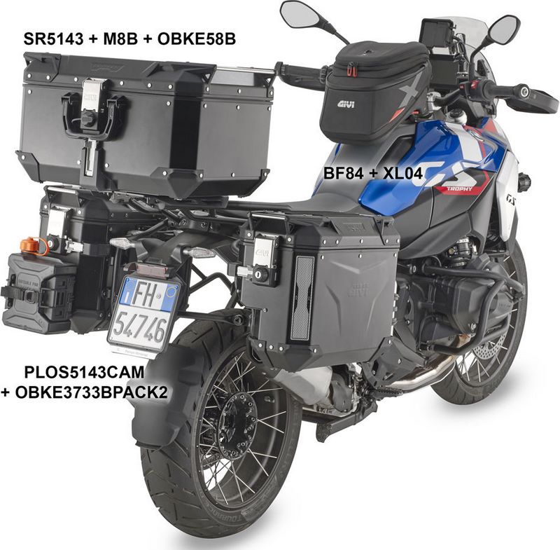 GIVI Tank mounting for TANKLOCK/TANKLOCKED tank bags - f. BMW R1300GS (24) | BF84