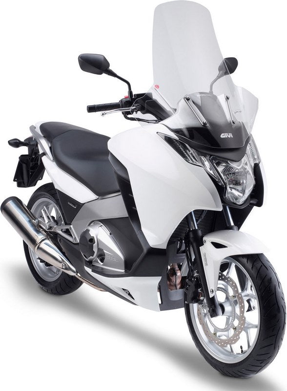 Givi Windscreen for Honda Integra 700, Integra 750 14-, with hand guards, dim. HxW 72 x 69 cm | D1109ST