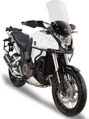 Givi Windscreen for Honda Crosstourer, color clear, dim. HxW 51x42 cm, 19 cm higher than stock screen | D1110ST