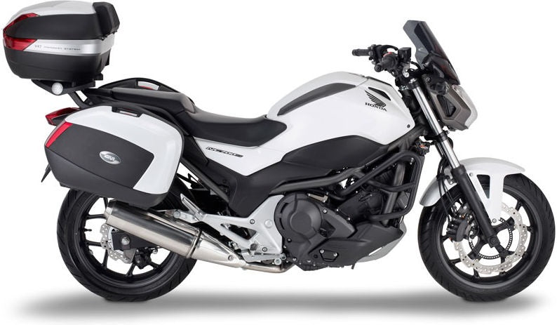 Givi Screen for Honda NC700S, NC750S, color light smoke, dim. HxW 31x36 cm, 6,5 cm higher than oe | D1112S