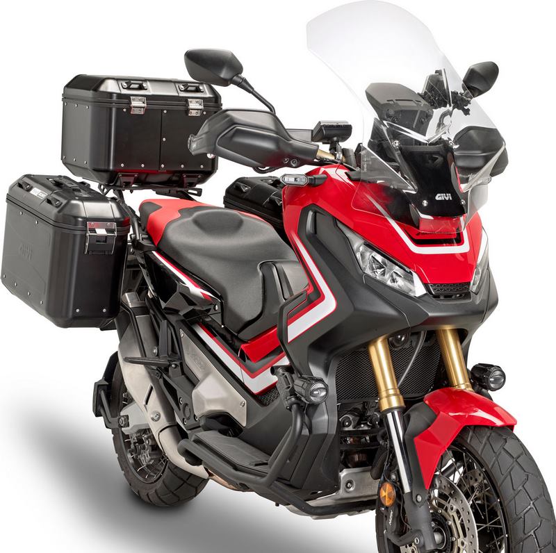 Givi Windscreen for Honda X-ADV, color clear, dim. HxW 65x40 cm, 13 cm higher than oe | D1156ST