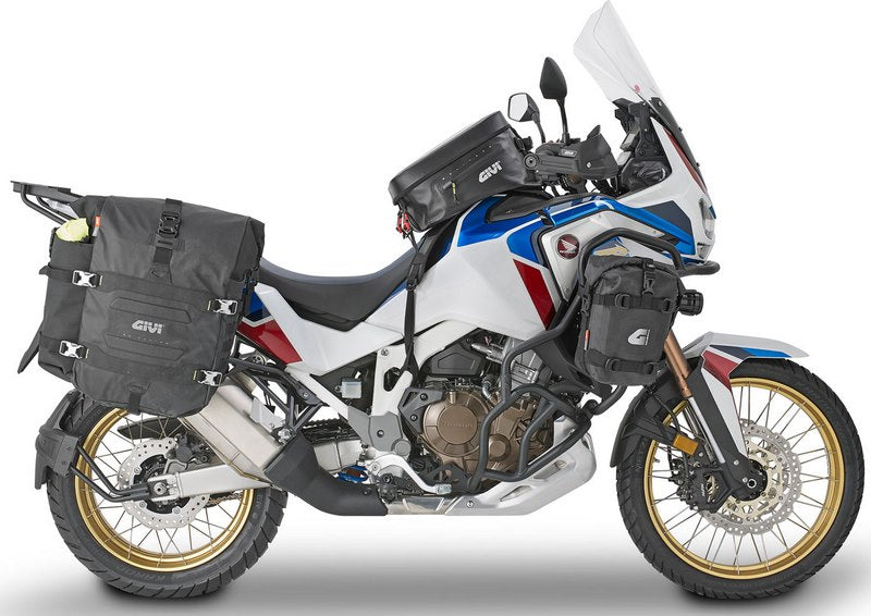 Givi Windscreen for Honda CRF1100L Africa Twin Adventure Sport, color clear, dim. HxW 58x41,5 cm, 5 cm higher than oe, fits oe headlight fairing | D1178ST
