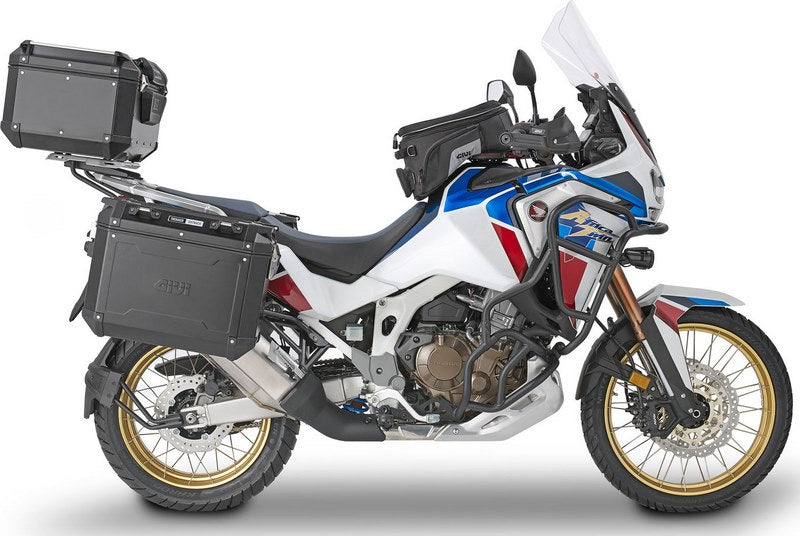 Givi Windscreen for Honda CRF1100L Africa Twin Adventure Sport, color clear, dim. HxW 58x41,5 cm, 5 cm higher than oe, fits oe headlight fairing | D1178ST