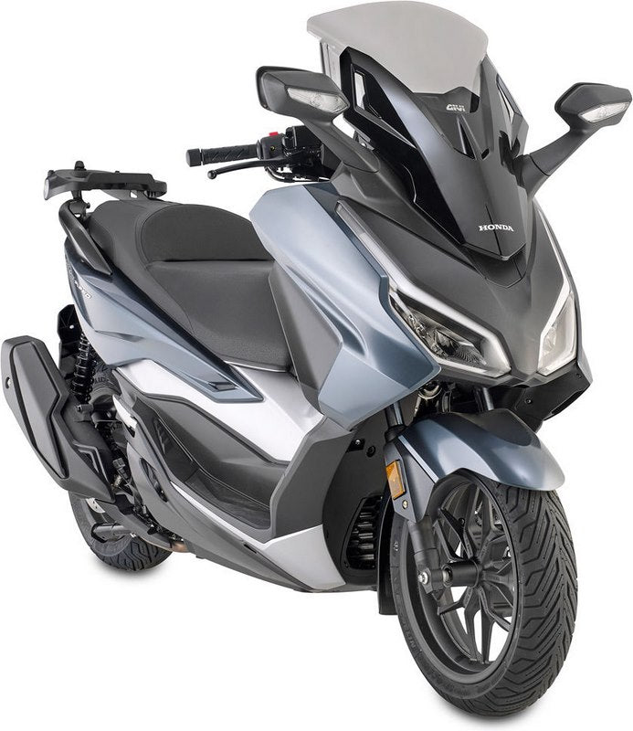 GIVI Windshield - tinted - 480x470 mm (HxW) - without ABE - for Honda FORZA 125 (21-22)/350 (21-23) | D1187S