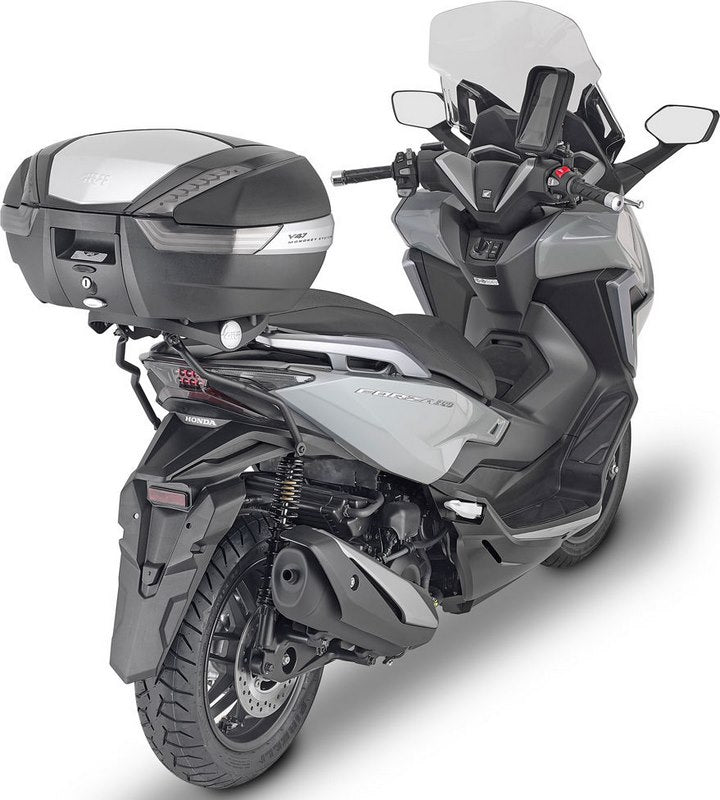 Givi Windscreen D1187ST for Honda Forza 125 21-, Forza 350, dim. HxL 58x47 cm, color Clear, fits oe headlight fairing | D1187ST