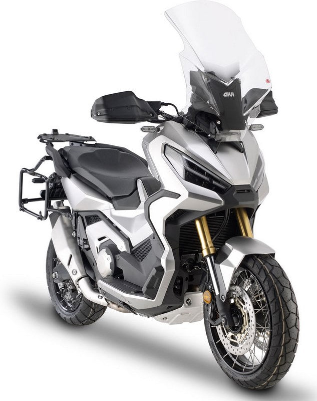 Givi Windscreen D1188ST for Honda X-ADV 750 21-, color Clear, dim. HxL 64x43,5 cm, 10 cm higher than oe, fits oe headlight fairing | D1188ST