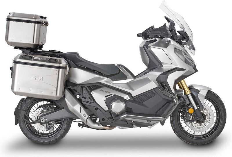 Givi Windscreen D1188ST for Honda X-ADV 750 21-, color Clear, dim. HxL 64x43,5 cm, 10 cm higher than oe, fits oe headlight fairing | D1188ST