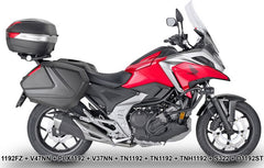 Givi Windscreen for Honda NC750X 21- color Clear, dim. HxW 54 x 43 cm, fits oe headlight fairing | D1192ST