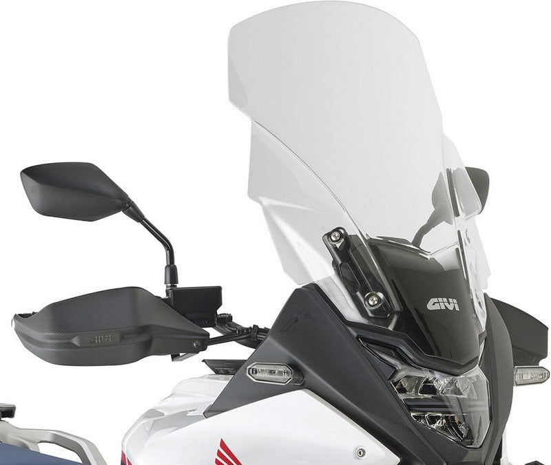GIVI Windshield - transparent - 620 x 400 mm (HxW) without ABE- Honda XL750 Transalp (23) | D1201ST