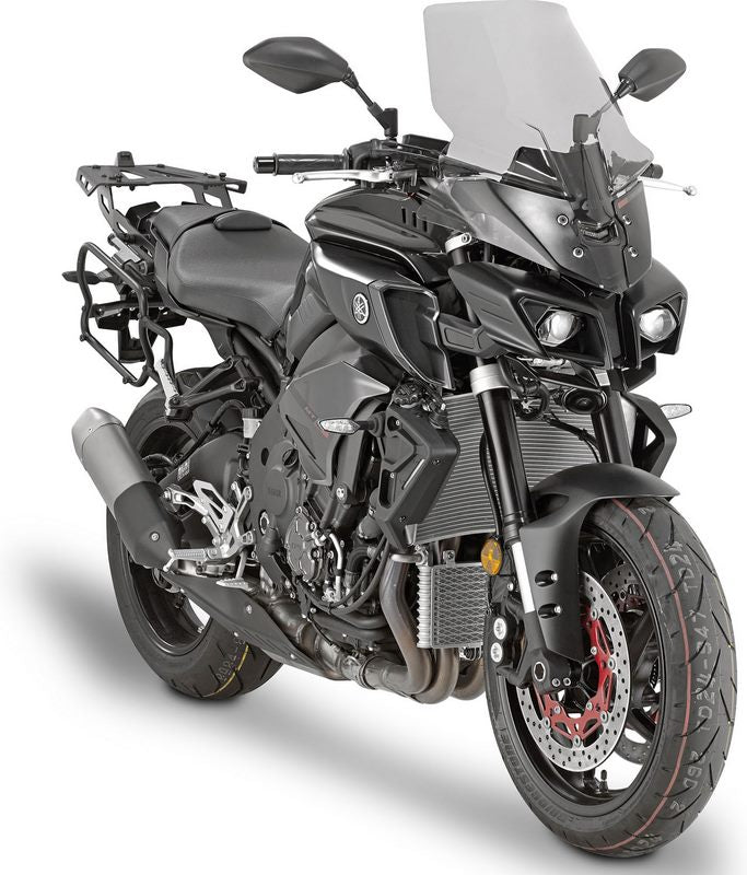 Givi Windscreen for Yamaha MT-10 16-20 color light smoke, dim. HxW 53,5x42 cm, fits oe headlight fairing | D2129S