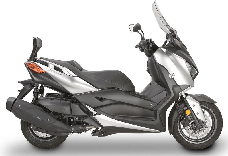 Givi Windscreen for Yamaha X-Max 125 18-, X-Max 300, X-Max 400 18-, color light smoke, dim. HxW 64,5 x 57,5 cm, 11,5 cm higher than oe, fits oe headlight fairing | D2138S