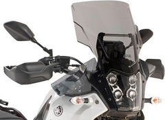 Givi Windscreen for Yamaha Tenere 700, Tenere 700 Rallye Edition, color light smoke, dim. HxW 39,5 x 39,5 cm, fits oe headlight fairing | D2145S