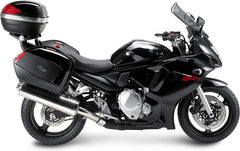Givi Windscreen for Suzuki GSX 650F 08-14, GSX 1250F 10-16 color light smoke, dim. HxW 45x38,5 cm, 10 cm higher than oe, fits oe headlight fairing | D270S