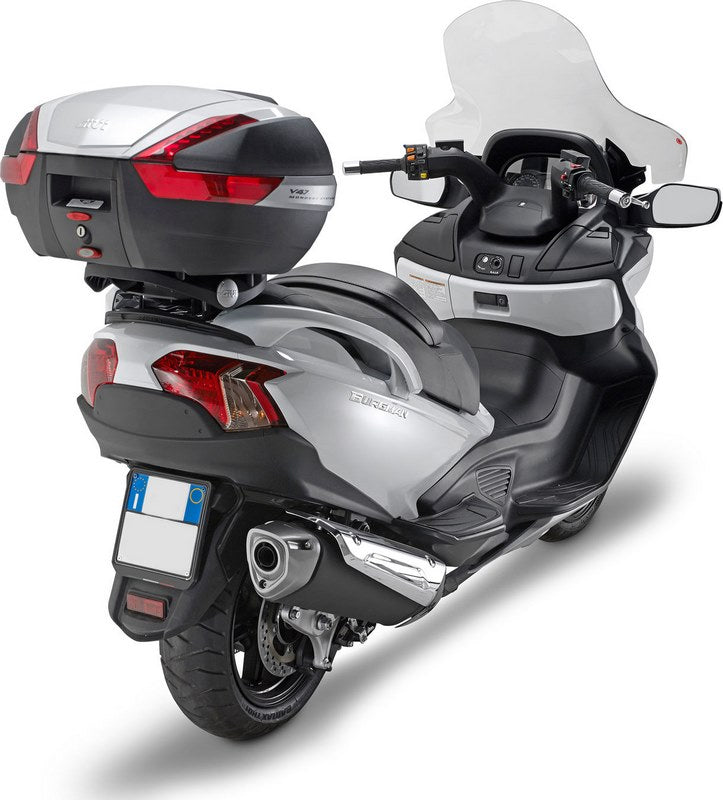 Givi Windscreen for Suzuki Burgman 650 13-, color Clear, dim. HxW 76 x 75 cm, 12cm higher than stock | D3104ST
