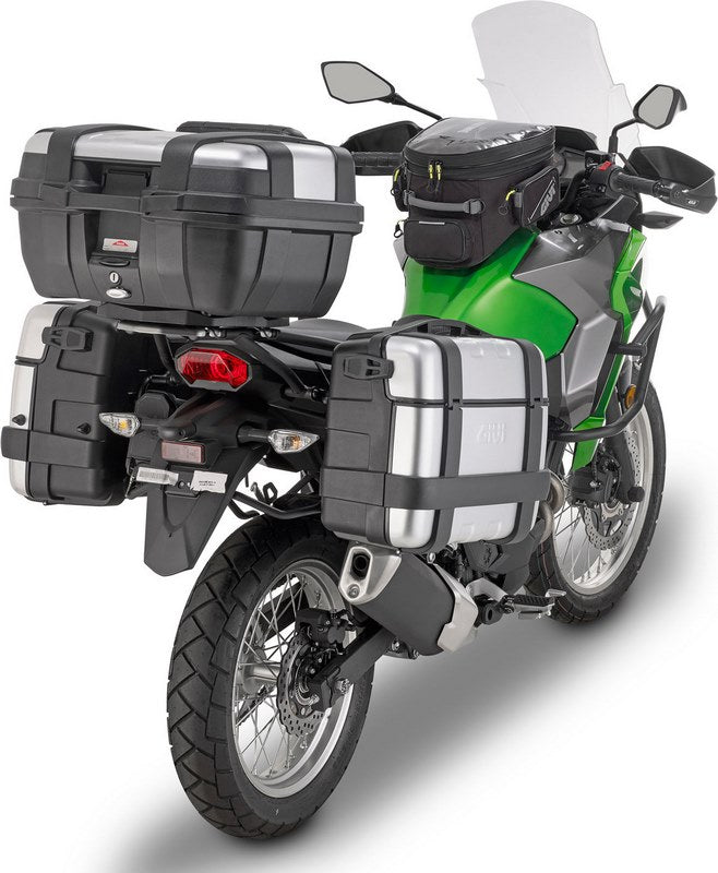 Givi Windscreen for Kawasaki Versys-X 300 color clear, dim. HxW 48x40 cm, 14 cm higher than oe | D4121ST