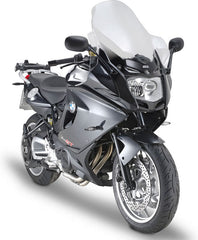Givi Windscreen for BMW F 800 GT color clear, dim. HxW 62x58 cm, 17,5 cm higher than oe, fits oe headlight fairing | D5109ST