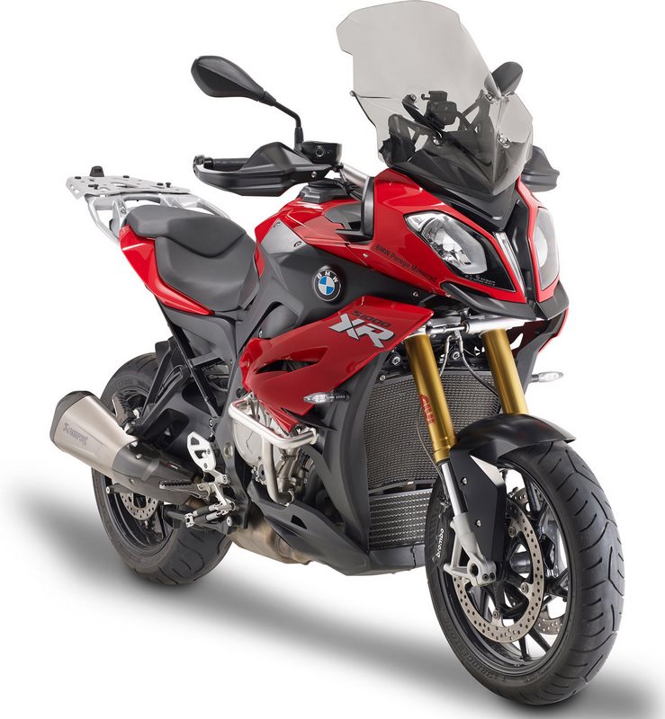 Givi Windscreen for BMW S 1000 XR 15-19 (K49) color light smoke, dim. HxW 50x43,5 cm, 13 cm higher than oe, fits oe headlight fairing | D5119S