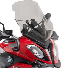 Givi Windscreen for BMW S 1000 XR 15-19 (K49) color light smoke, dim. HxW 50x43,5 cm, 13 cm higher than oe, fits oe headlight fairing | D5119S
