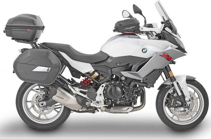 Givi Windscreen for BMW F 900 XR color light smoke, dim. HxW 49x43 cm, 23 cm higher than oe, fits oe headlight fairing | D5137S