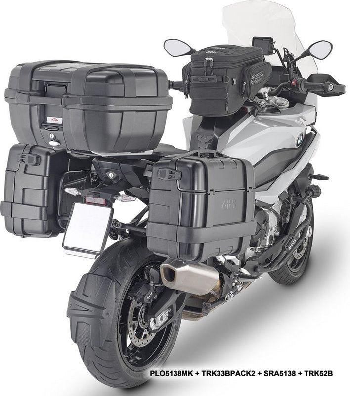 Givi Windscreen for BMW S 1000 XR 20- (K69) color clear, dim. HxL 55,5x46cm, fits oe headlight fairing | D5138ST