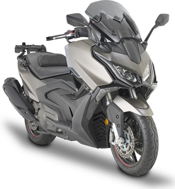 GIVI Windshield, tinted, 395 x 440 mm (HxW) without ABE- for Kymco AK550 Premium (23) | D6122S
