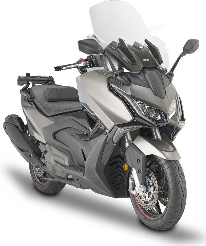 GIVI Windshield, transparent, 600 x 635 mm (HxW) without ABE- for Kymco AK550 Premium (23) | D6122ST