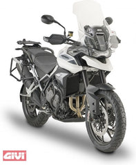Givi Windscreen transparent, 590 mm high, 420 mm wide for Triumph Tiger (2020) | D6415STG