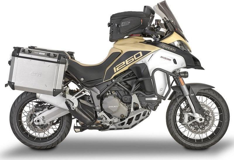 Givi Windscreen for Ducati Multistrada 1200 15-17, Multistrada 1260, Multistrada 950, Multistrada V2, color smoke, dim. HxW 48x40cm, | D7406S