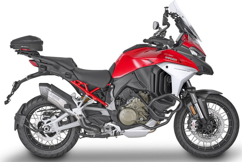 Givi Screen for Ducati Multistrada V4, color clear, dim. HxW 50 x 38 cm, 8 cm higher than oem screen | D7413ST