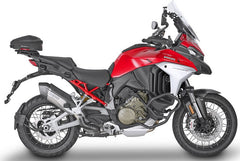 Givi Screen for Ducati Multistrada V4, color clear, dim. HxW 50 x 38 cm, 8 cm higher than oem screen | D7413ST
