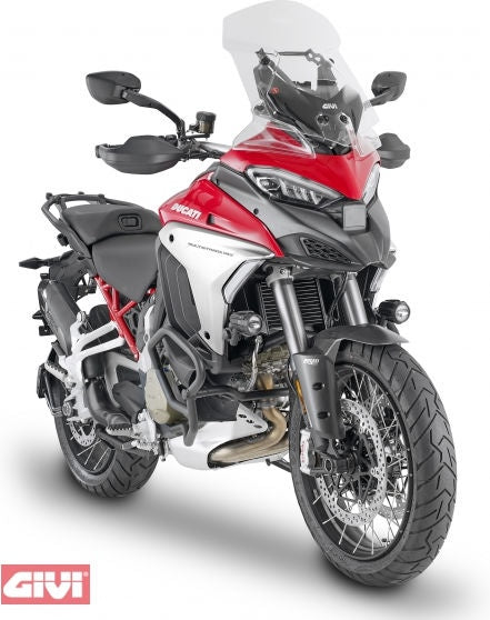 Givi WINDSHIELD TRANSPARENT, 500 MM HIGH, 380 MM WIDE | D7413STG
