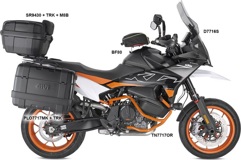 GIVI Windshield - tinted - 290 x 470 mm (HxW) KTM 790/890 Adventure (23) - without ABE | D7716S