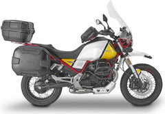 Givi Screen for Moto Guzzi V 85 TT, color clear, dim. HxW 68,5 x 46 cm, fits oe headlight fairing, 34,5 cm higher than oe | D8203ST