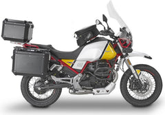 Givi Screen for Moto Guzzi V 85 TT, color clear, dim. HxW 68,5 x 46 cm, fits oe headlight fairing, 34,5 cm higher than oe | D8203ST