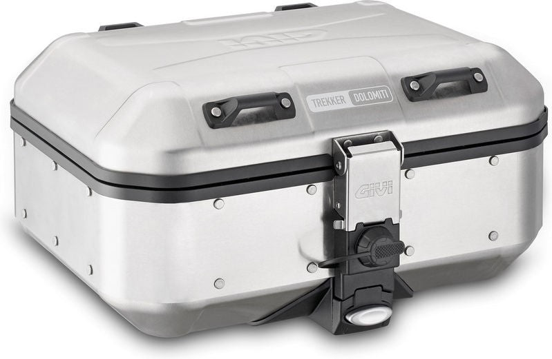 Givi Trekker Dolomiti DLM30A Aluminum Case, 30 Liters Side or Top Case, fits MonoKey plate | DLM30A