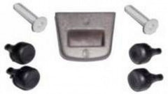GIVI Suitcase Mounting Claw For Monokey Case | E115F2