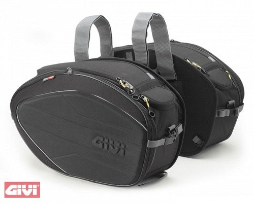 Givi Expandable Saddle Bags EA100B, 2 x 40 liters, Rain Cover, Shoulder Strap | EA100B