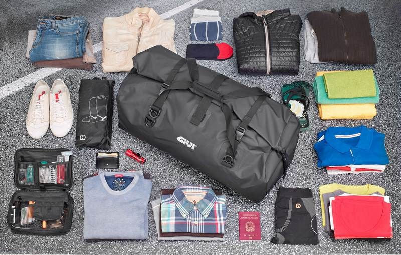 Givi Easy-T Waterproof cargo pocket volume of 80 liters | EA126