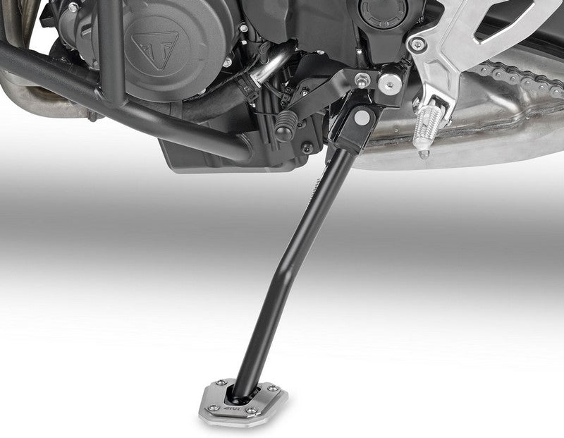 Givi Specific support in aluminium and stainless steel to widen the surface support area of the original side stand | ES6421