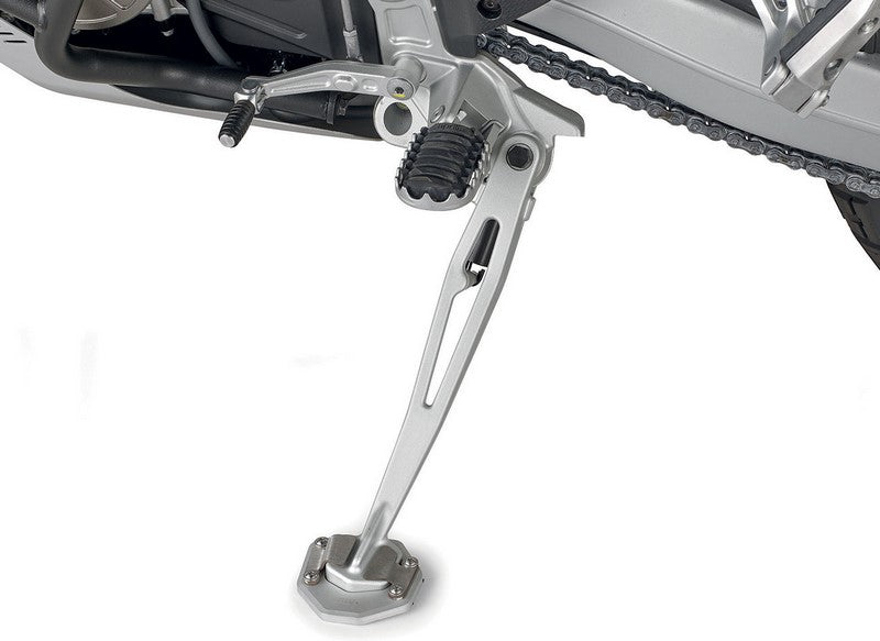 Givi Specific support in aluminium and stainless steel to widen the surface support area of the original side stand | ES6710
