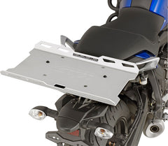 Givi EX2M Rear Rack Aluminum Bag Plate, fits M5, M7, M5M, M6M, or specific plates | EX2M