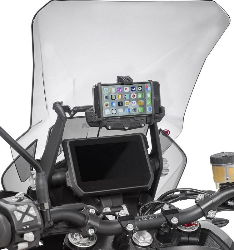 Givi FB4114 Smartphone / GPS Navigator Mounting Bar Kit for Kawasaki Versys 650 15- | FB4114
