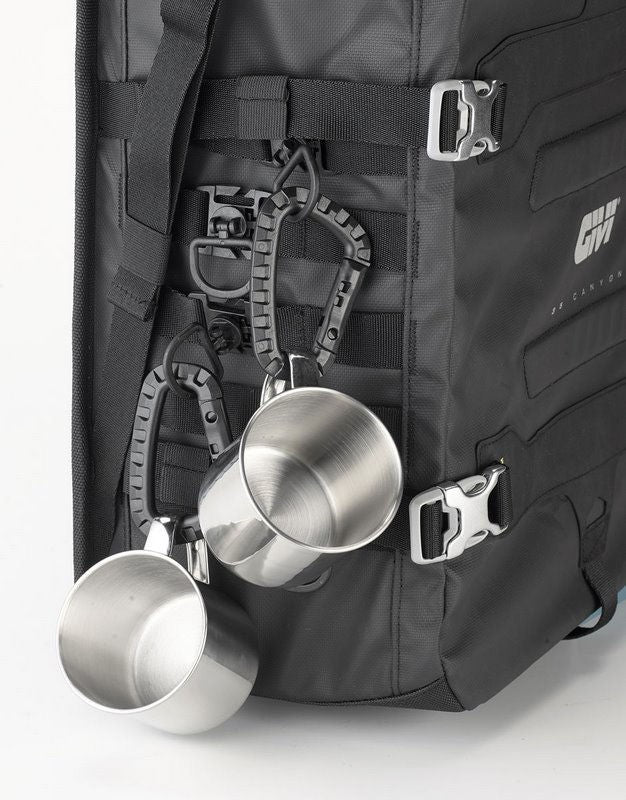 Givi Waterproof Side Bags Gravel-T GRT709 Canyon, 2 x 35 liters, Shoulder Strap | GRT709