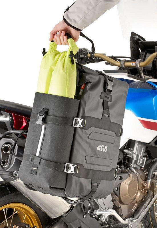 Givi Waterproof Side Bags Gravel-T GRT709 Canyon, 2 x 35 liters, Shoulder Strap | GRT709