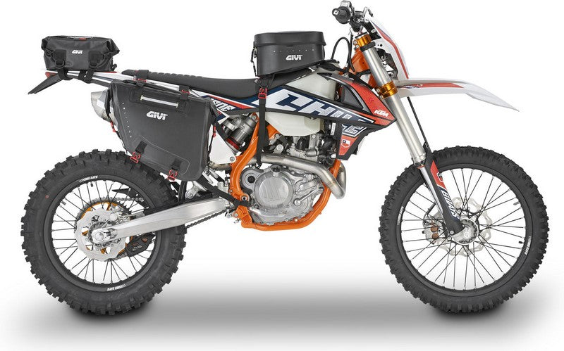 Givi Waterproof Saddle Bags Gravel-T GRT718, 2 x 15 liters, Shoulder Strap, dim. HxLxW 320x380x180mm | GRT718
