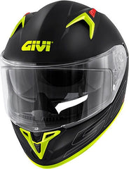 Givi 50.9 SOLID COLOR, Matt Black / Silver / Yellow, Size XXL | H509BBCYL63