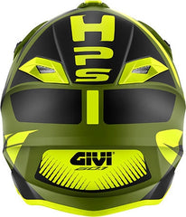 Givi 60.1 FRESH, Matt Black / Military Green / Yellow, Size XXL | H601FFRGY63